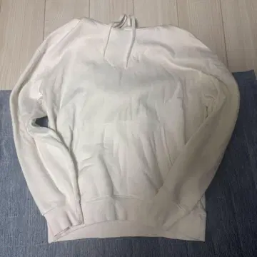 ZARA 화이트 후드 부착 후드티