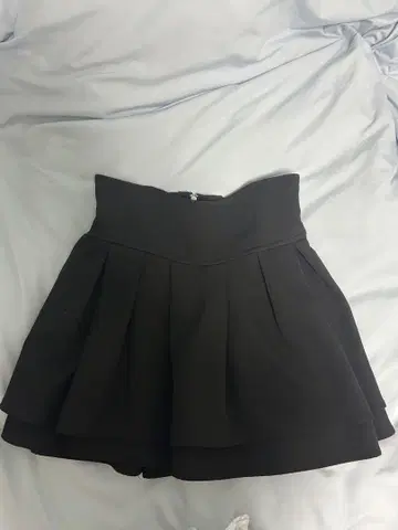 [ 정품 ] 미셸 마카롱 슬림 레그 스커트 블랙 S 블랙