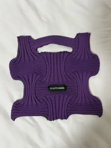PLEATSMAMA 플리츠마마 BOW BAG 보라색 PURPLE