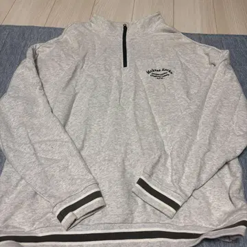 BEAMS 하프 지퍼