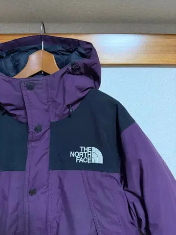 THE NORTH FACE 마운틴 다운 자켓 퍼플/블랙