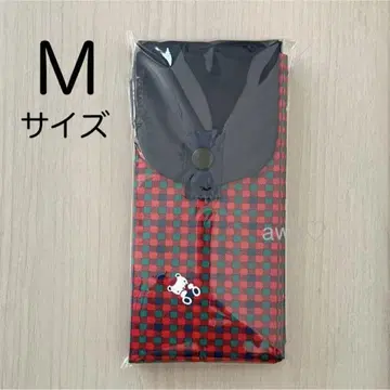미개봉 파밀리아 빨간색 체크 에코백 M 마르나