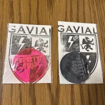 레어! GAVIAL PRETTY GOOD 키링 2가지 색상 세트