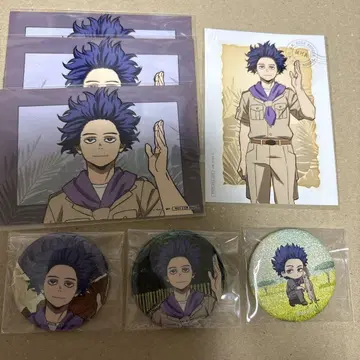 나의 히어로 아카데미아 신소 히토시 토부 동물공원 캔뱃지&브로마이드