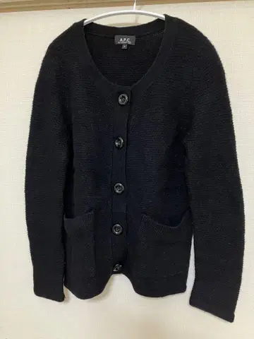A.P.C. 블랙 가디건 S