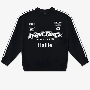 TEAM TWICE READY TO BE 라이브 스웨트 셔츠