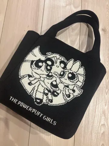 THE POWERPUFF GIRLS 파워퍼프걸스 니트 백 한정판