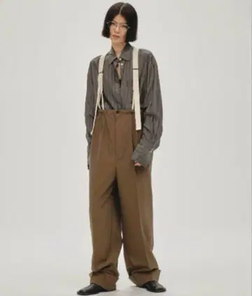 todayful 서스펜더 하이웨이스트 팬츠 36