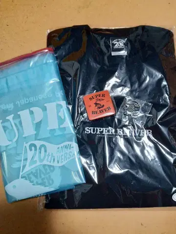 SUPER BEAVER 20주년 기념 T셔츠