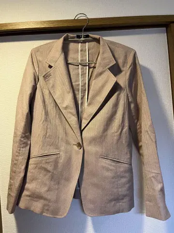 Aquascutum 옅은 핑크 테일러드 자켓