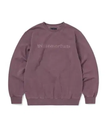 thisisneverthat 퍼플 크루넥 트레이닝복