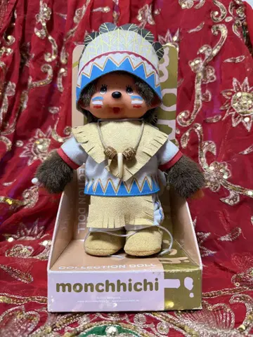 monchhichi 인디언풍 봉제 인형