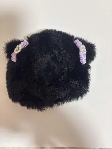 검은 고양이 봉제 인형 옷 갈아입기 의류 모자