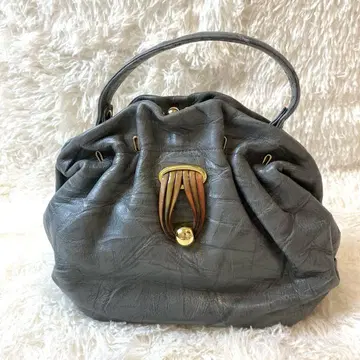 KATORIYA 카토리야 가마구치 핸드백 숄더백 가죽 천연 가죽