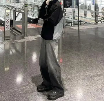 [ youll ] gradation denim wide pants