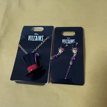 파실리에 귀찌 스윙 DISNEY VILLAINS 목걸이