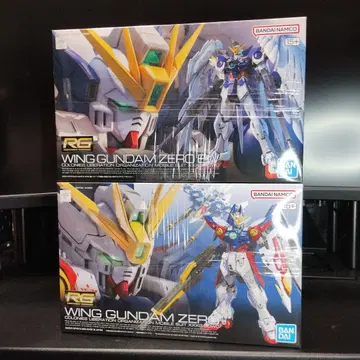 미개봉 새상품 RG 윙건담 제로 EW + 윙건담 제로 합계 2개 세트