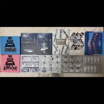 Snow Man 앨범 & 라이브 BluRay 세트 (묶음 판매)