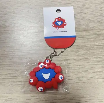 새상품 미야쿠미야쿠 키링 페이스 볼체인 간사이 만박 오사카 만박