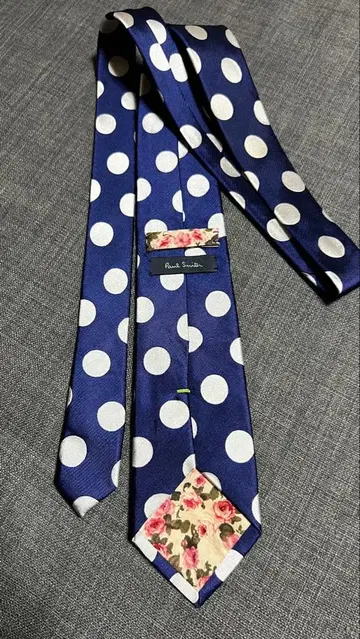 폴스미스 물방울 패턴 넥타이