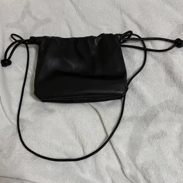 DISCOAT 개더 복조리 숄더백