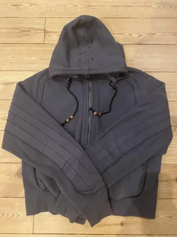 Jian Ye 24AW Orbit Hood Charcoal