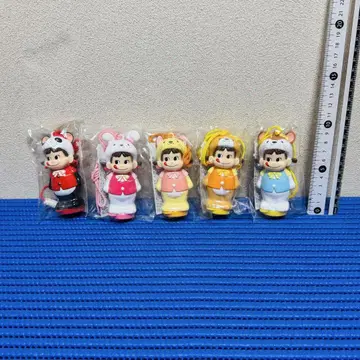 후지야 페코짱 페코프렌즈 애니멀 목걸이 5종 세트 b