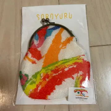 EXPO 만박 SOROYURU 컬러풀 가마구치 파우치 해파리관