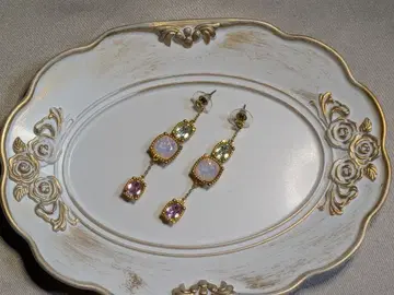 SWAROVSKI 스와로브스키 롱 귀걸이