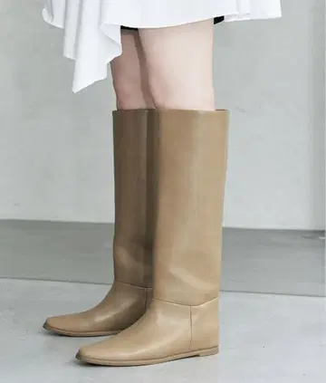 LE TALON 루탈론 2cm 와이드 샤프트 롱 부츠