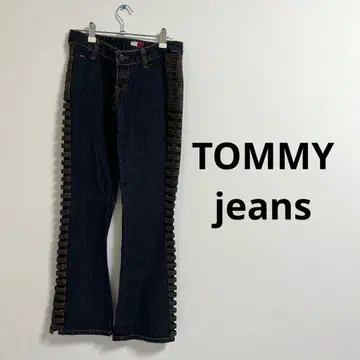[ 4353 ] TOMMY jeans 사이드 컷팅 부츠컷 청바지 1