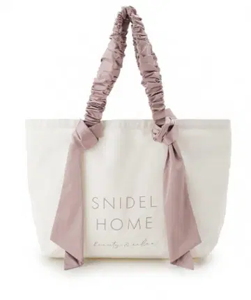 SNIDEL HOME 오가닉 캠퍼스 토트 -BIG- 핑크