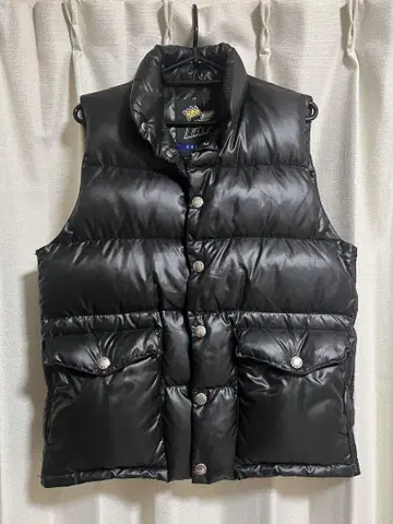 FAT 다운 베스트 블랙 새상품급