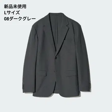 유니클로 UNIQLO 감동 자켓 08 다크 그레이 L 사이즈