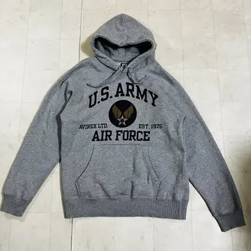 AVIREX U.S. ARMY 에어포스 후드티 L