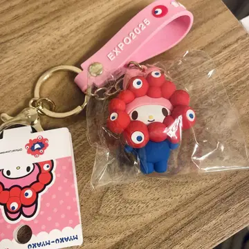 간사이 만박 산리오 미야쿠미야쿠 마이멜로디 키링 스트랩