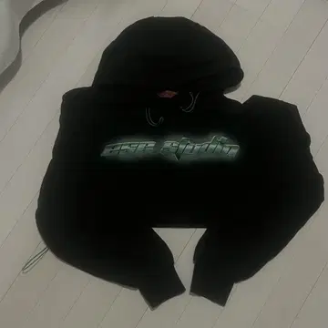 ESC studio 크롭 후드티 XU 스트릿