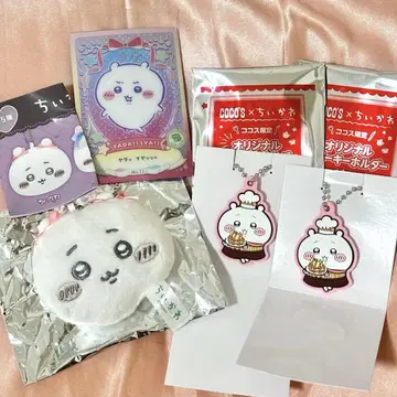 코코스 치이카와 (먼작귀) 콜라보 치이카와 4종 세트