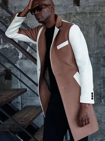 1piu1uguale3 21aw CRAZY CHESTER COAT