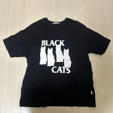 BLACKCAT 반팔 블랙