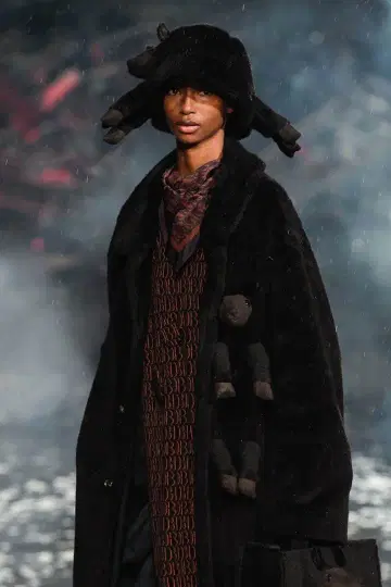 doublet 21aw MONOGRAM JQ KNIT ROMPERS