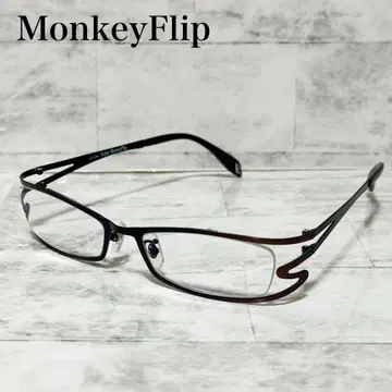 [ 초레어 ] 몽키 필립 빈티지 안경 프레임 브라운 골드