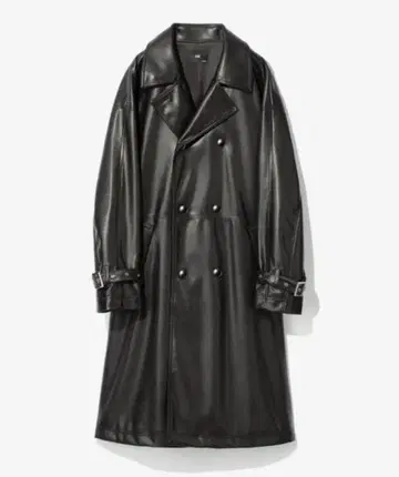 HARE 레더 트렌치코트 2024