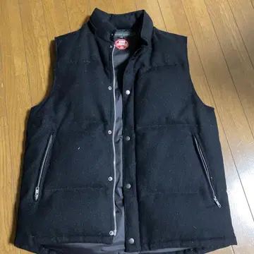 GENERAL SUPPLY WINDSTOPPER 블랙 다운 베스트 L