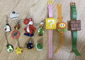 마리오 가챠가챠 시계 키링 테레사 봄헤이 요시 스타