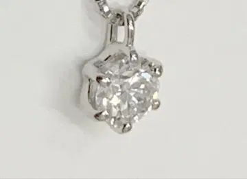 플라티나 다이아몬드 펜던트 탑 0.256ct