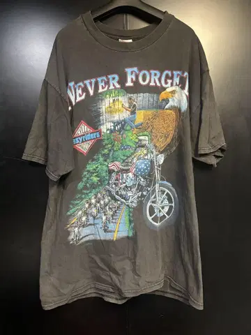 초레어 90'S 당시물 EASYRIDERS 티셔츠 빈티지 XL