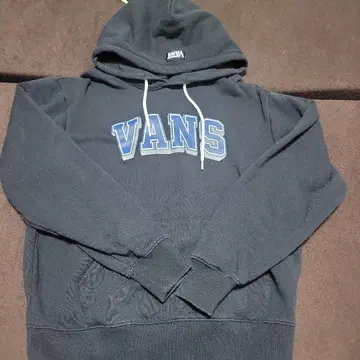 VANS 블랙 후드티