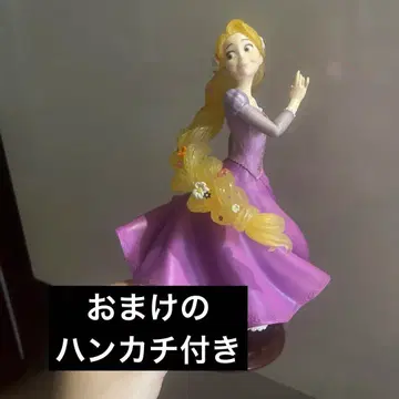 라푼젤 피규어 손수건 1등 복권 세트 디즈니