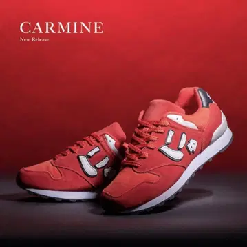 상가초 뉴즈 스니커즈 CARMINE 레드 러닝화